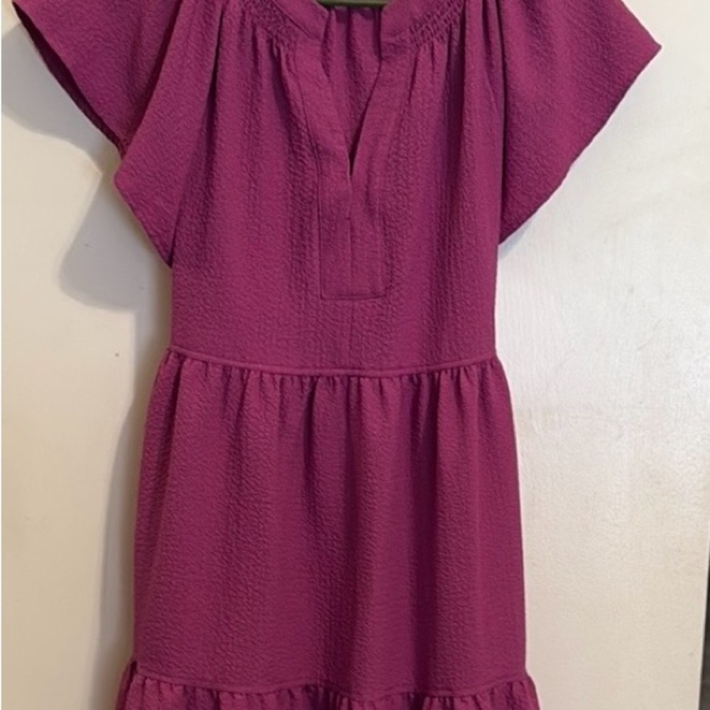 Calvin Klein Magenta Dress